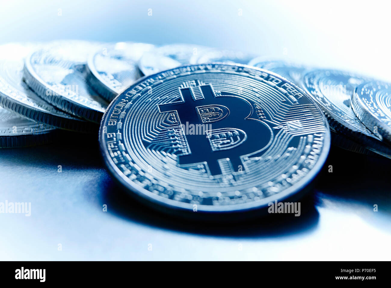 Blue btc hi-res stock photography and images - Alamy