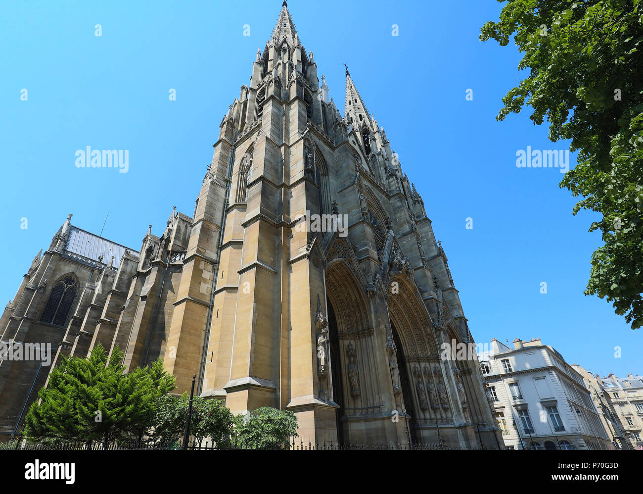 Basilica of Saint Clotilde , Paris, France Stock Photo Alamy
