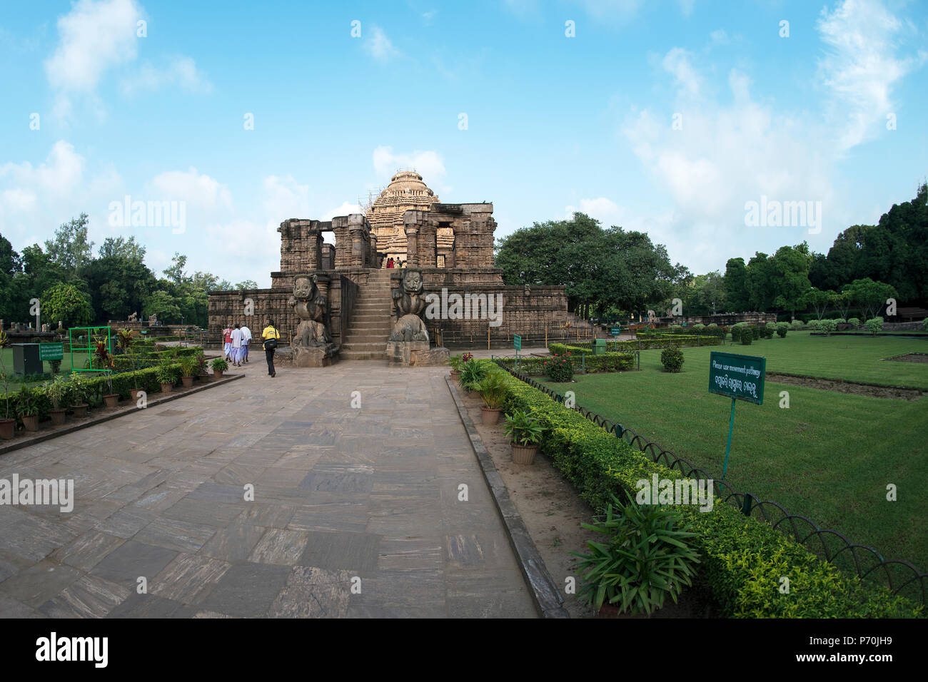 The image of View of Konark Sun Temple in Odisha, India Stock Photo