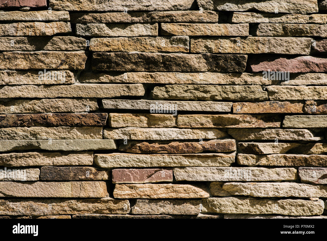 full frame image of stone wall background Stock Photo - Alamy