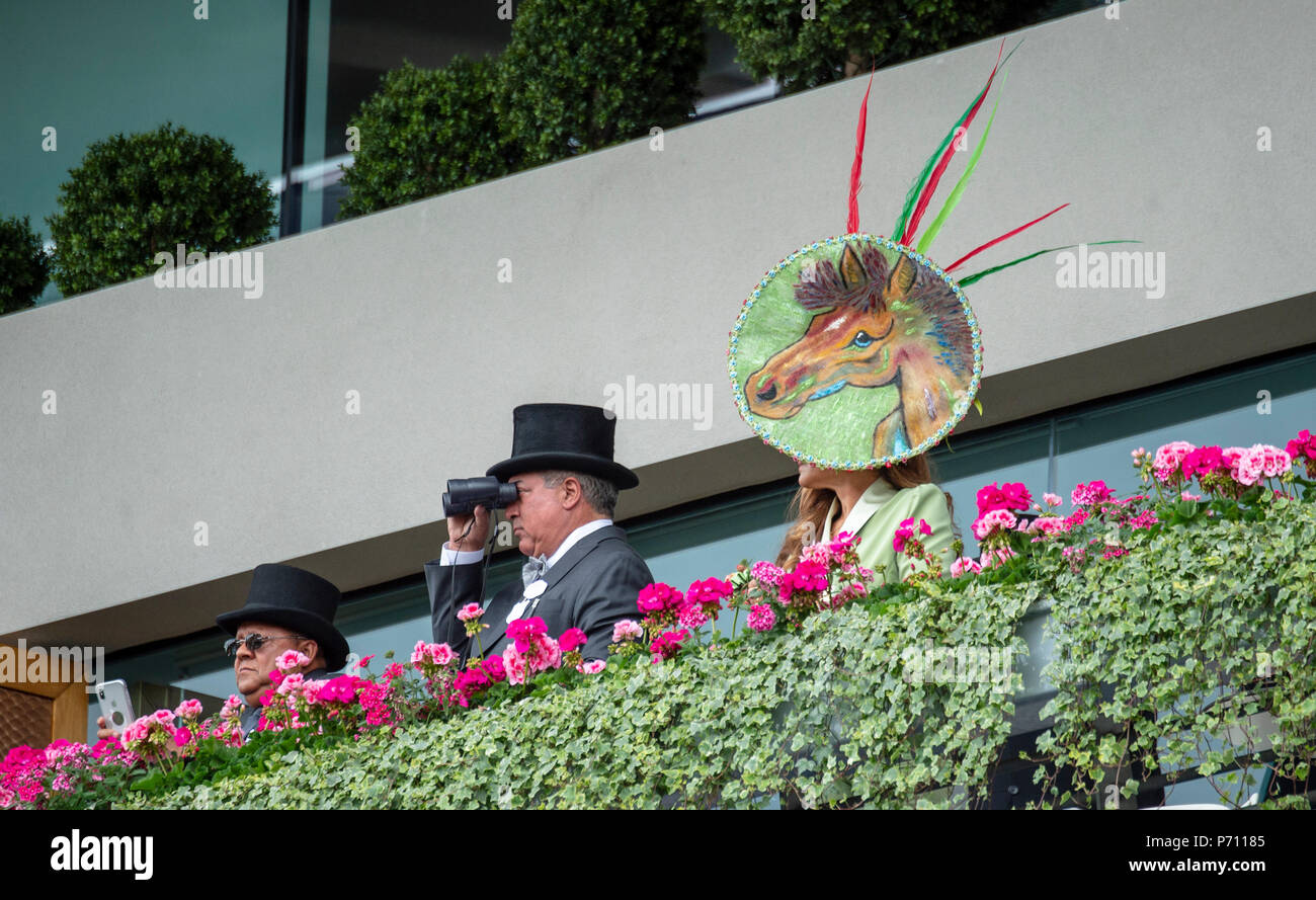 The First Day Of Royal Ascot In England Celebrated By British Royalty