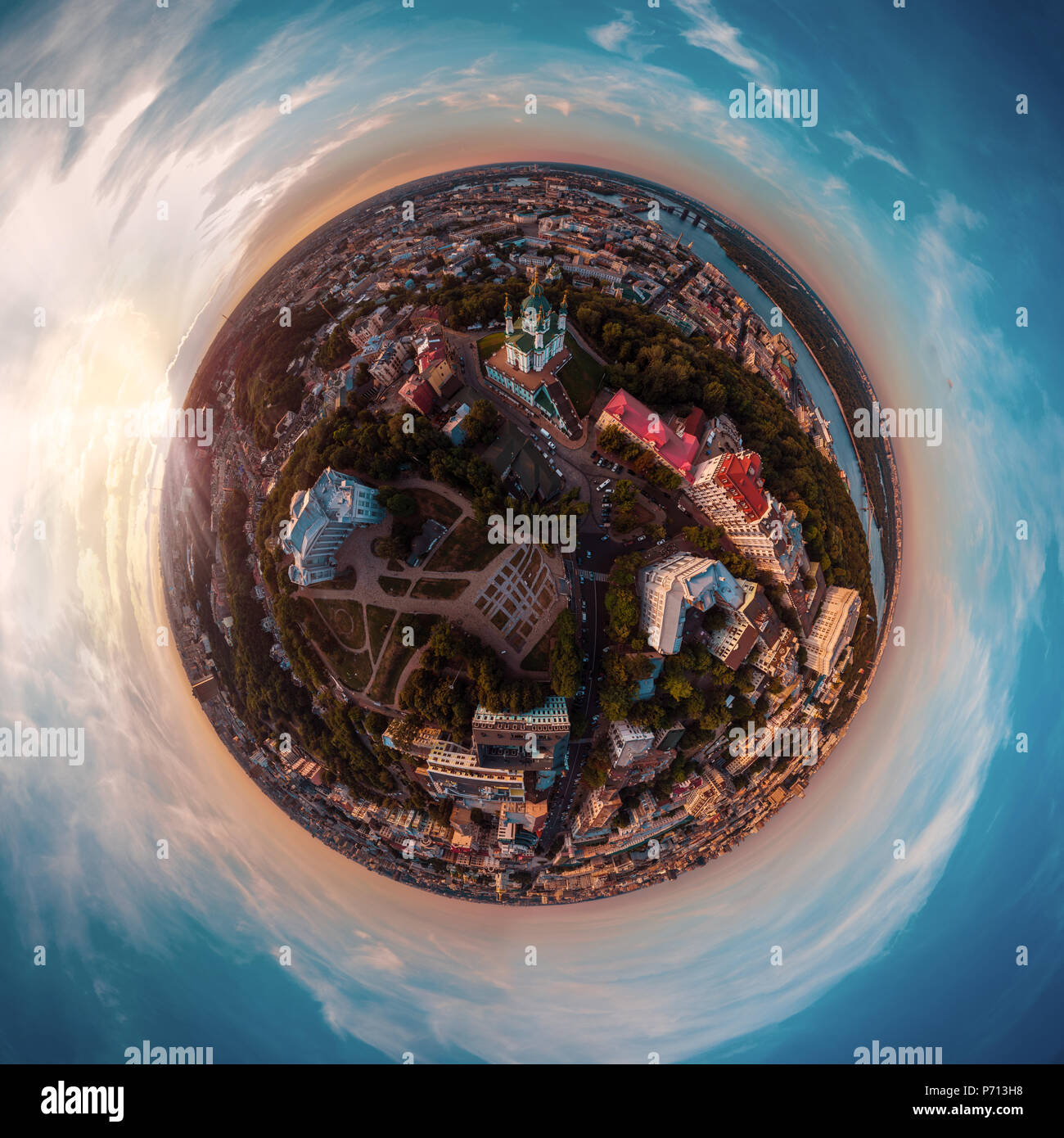 360 panorama high building hi-res stock photography and images - Alamy