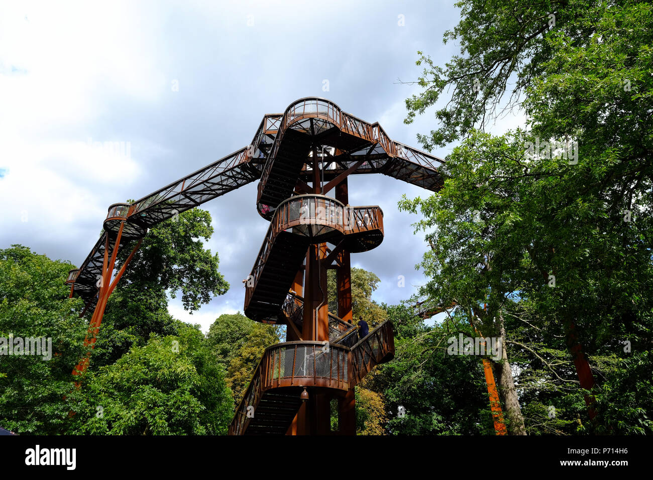 Treetop Walkway, Kew Gardens, UNESCO World Heritage Site, London