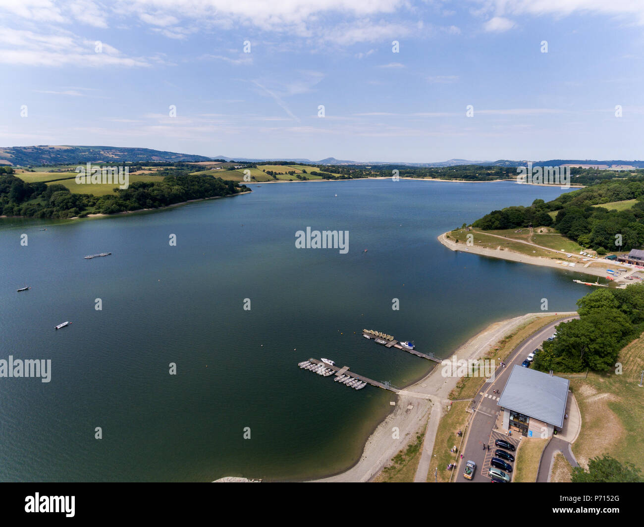 Llandegfedd reservoir hires stock photography and images Alamy