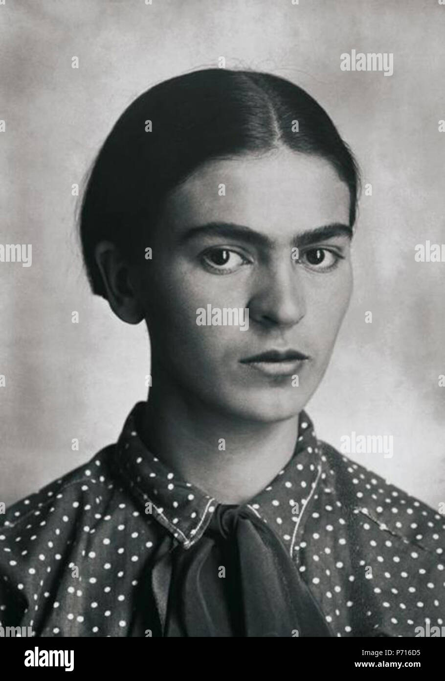 Frida Kahlo . 1926 13 Frida Kahlo, by Guillermo Kahlo 2 Stock Photo