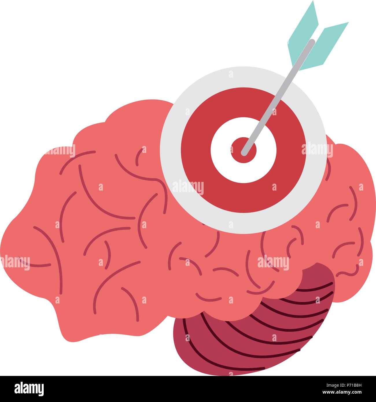 Human brain cartoon Stock Vector Image & Art - Alamy