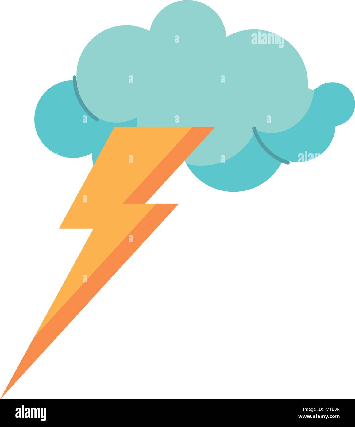 Rainy weather symbol Stock Vector Image & Art - Alamy