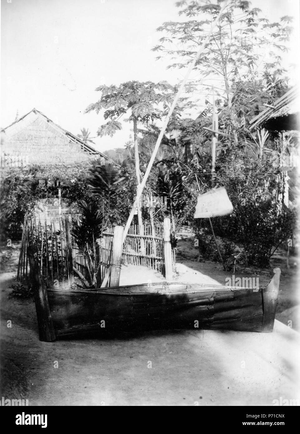 7 Båt använd vid risfesten momosoei. Sulawesi. Indonesien - SMVK - 010876 Stock Photo