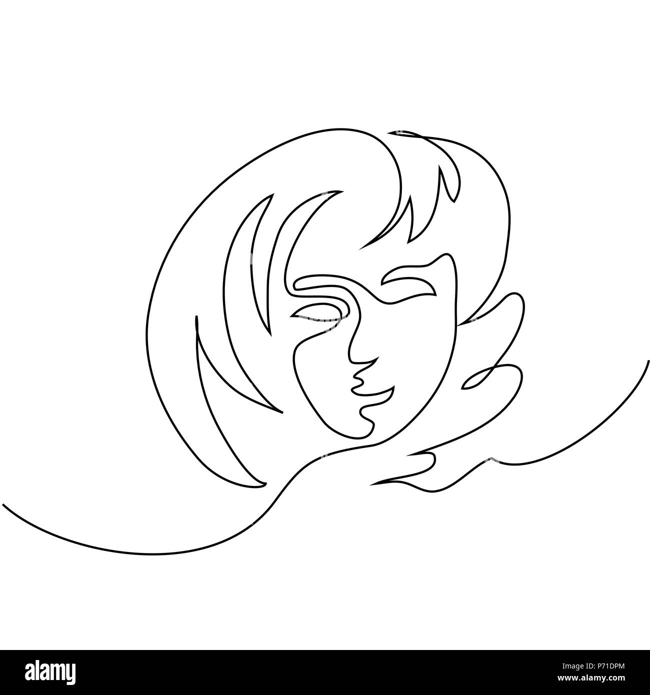 Vector continuous line Stock Vector Image & Art Alamy