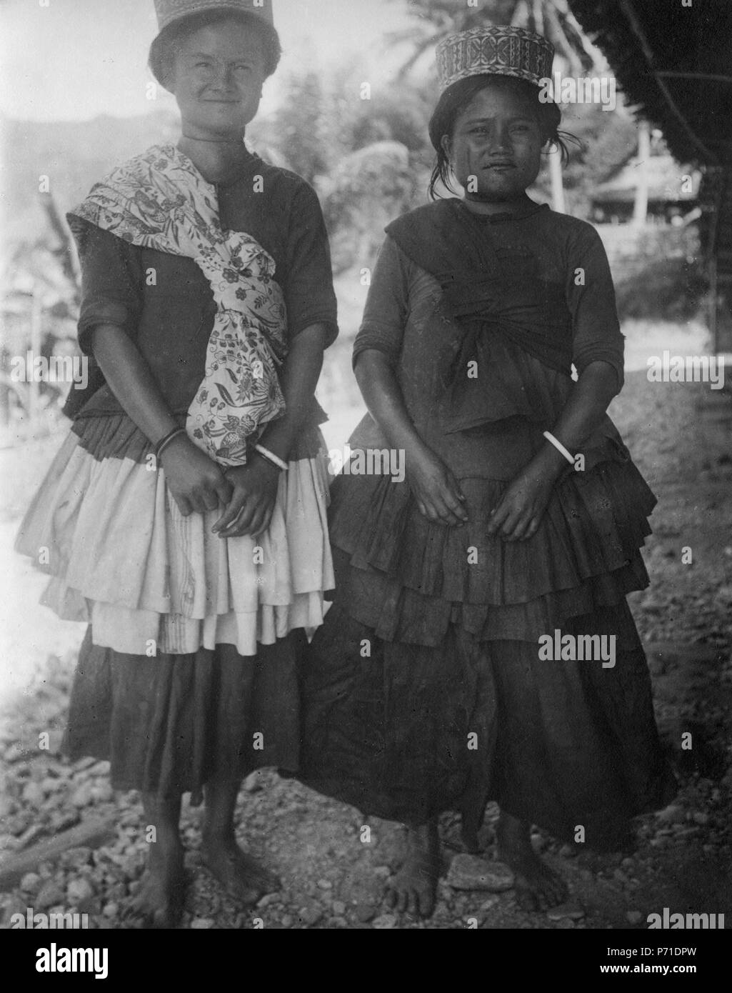 37 Kvinnor från Gimpoe. Central-Celebes. Sulawesi. Indonesien - SMVK - 000282 Stock Photo