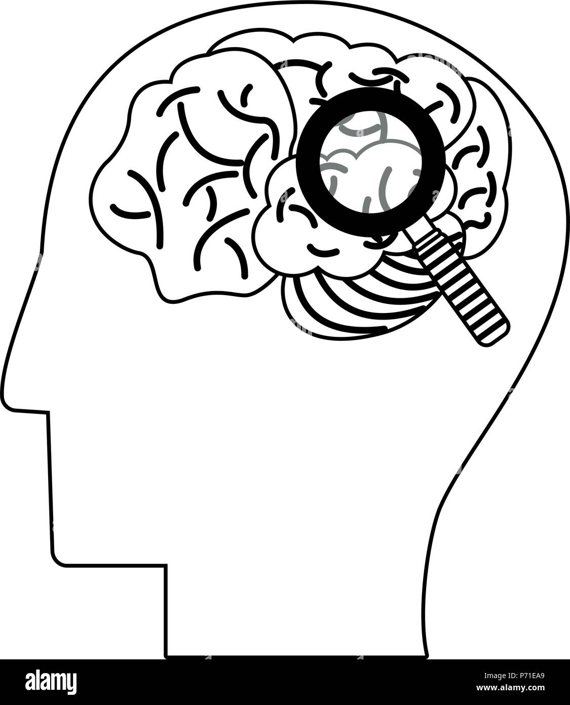 Black and white neuron hi-res stock photography and images - Alamy