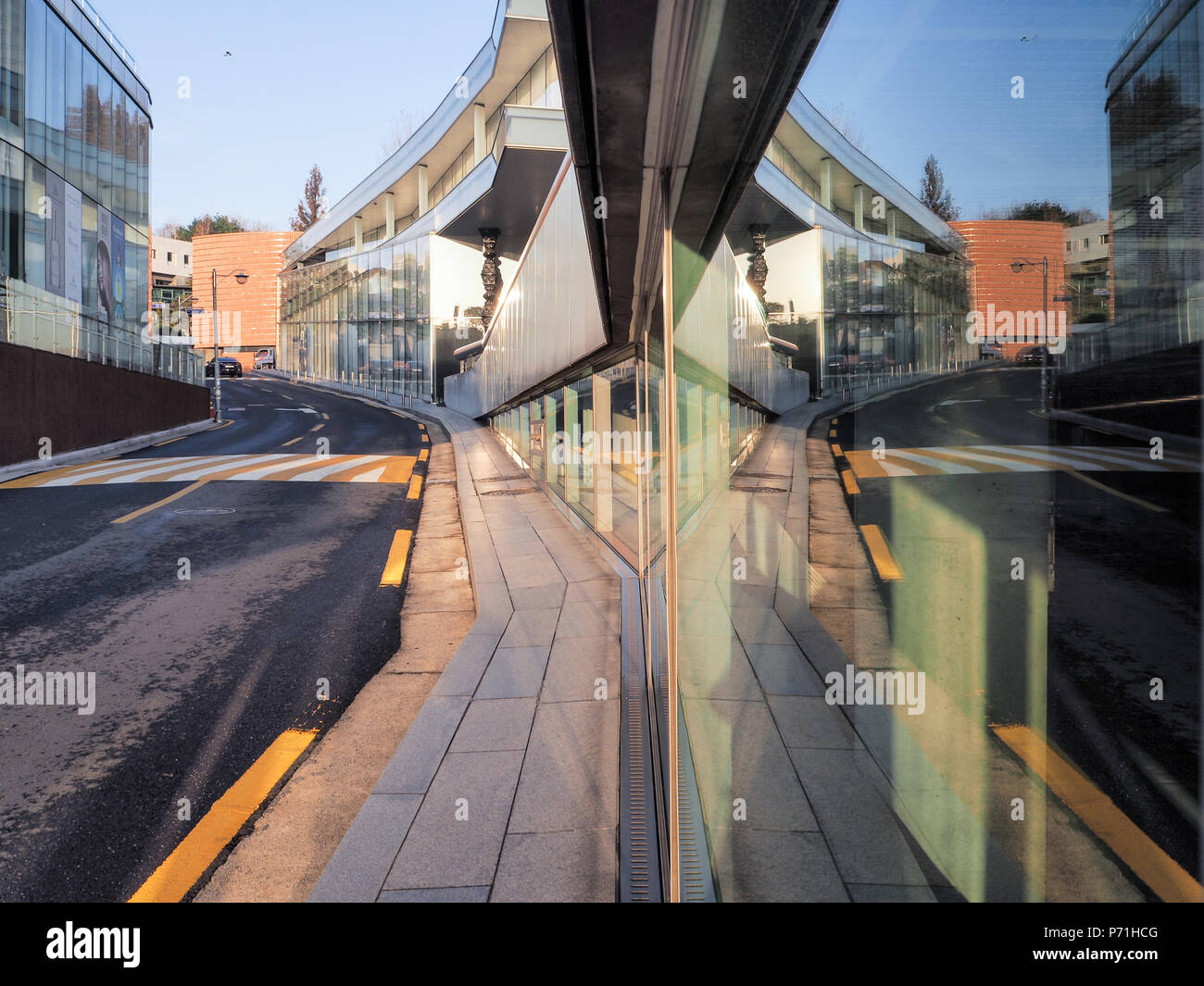 Seoul, South Korea November 2017 The Leeum Samsung museum of art in