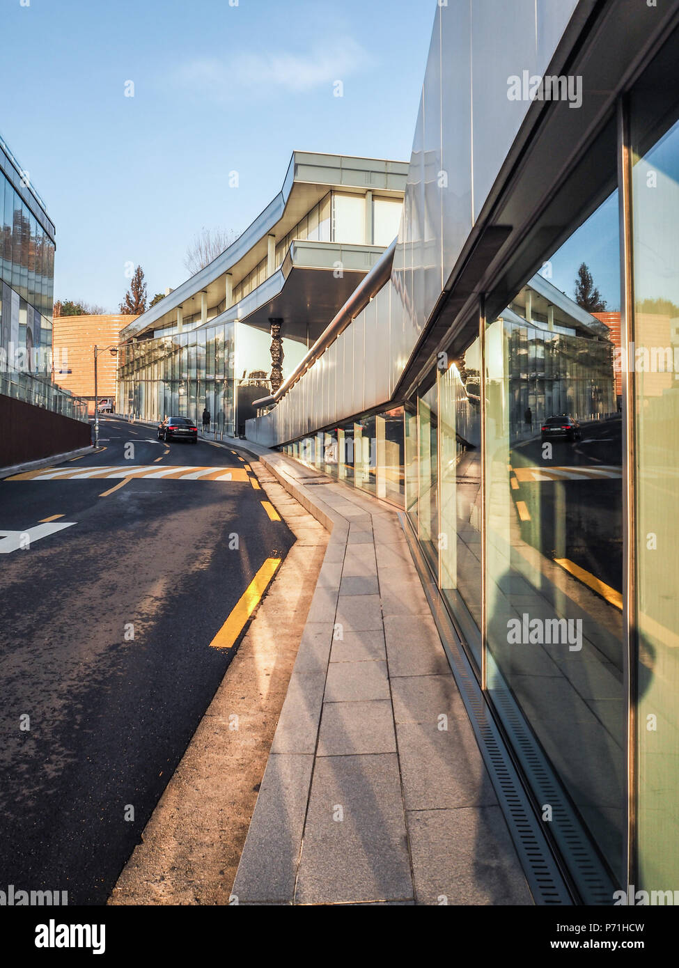 Seoul, South Korea November 2017 The Leeum Samsung museum of art in