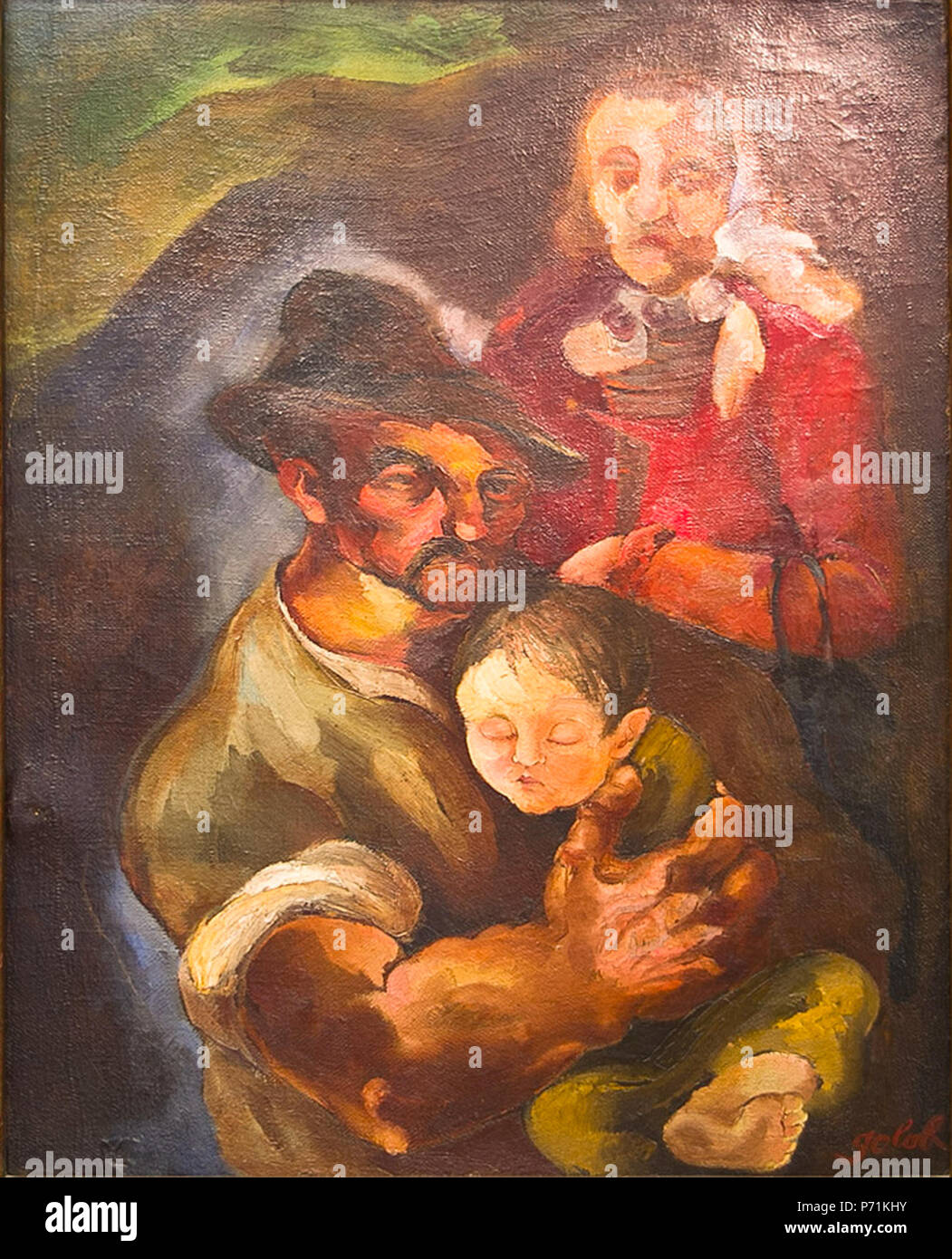 13 Franjo Golob Viničarska družina Stock Photo Alamy