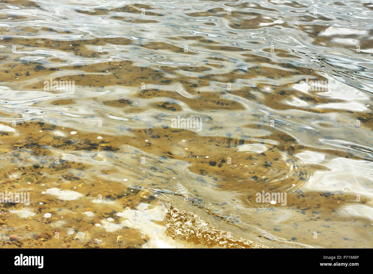 Sea blue water waves background Stock Photo - Alamy