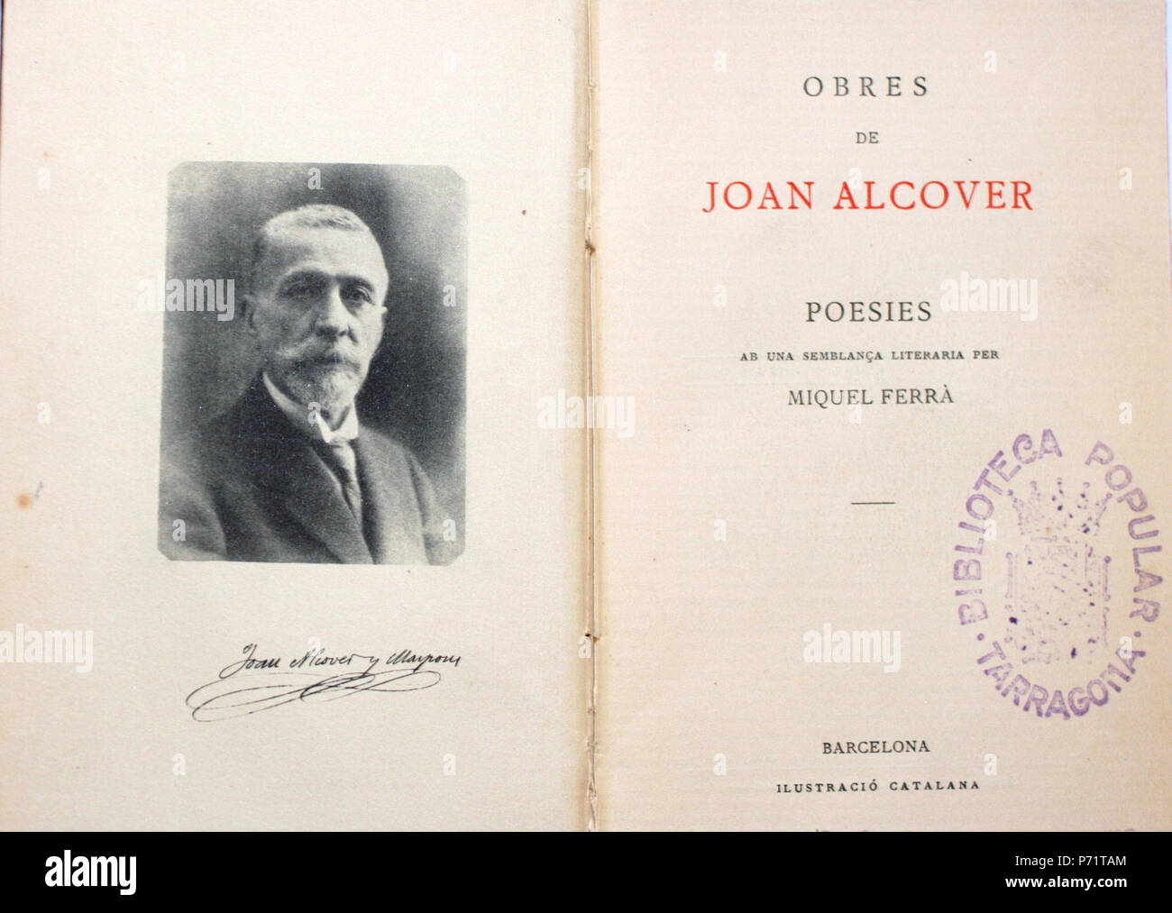 Joan alcover i maspons hires stock photography and images Alamy
