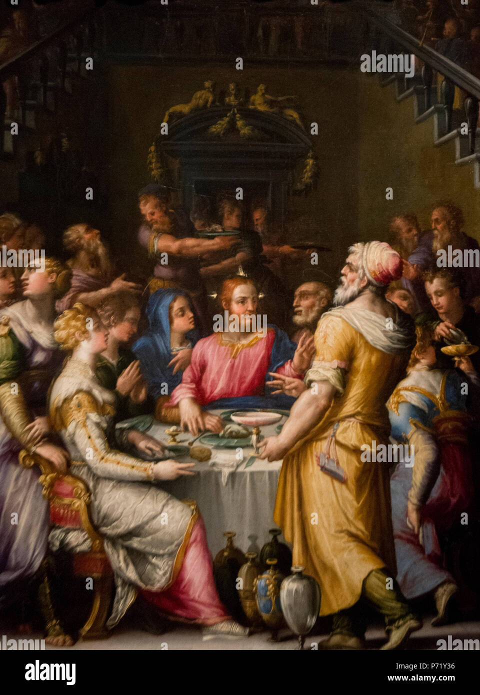 Giorgio Vasari - Marriage at Cana (1566) Stock Photo