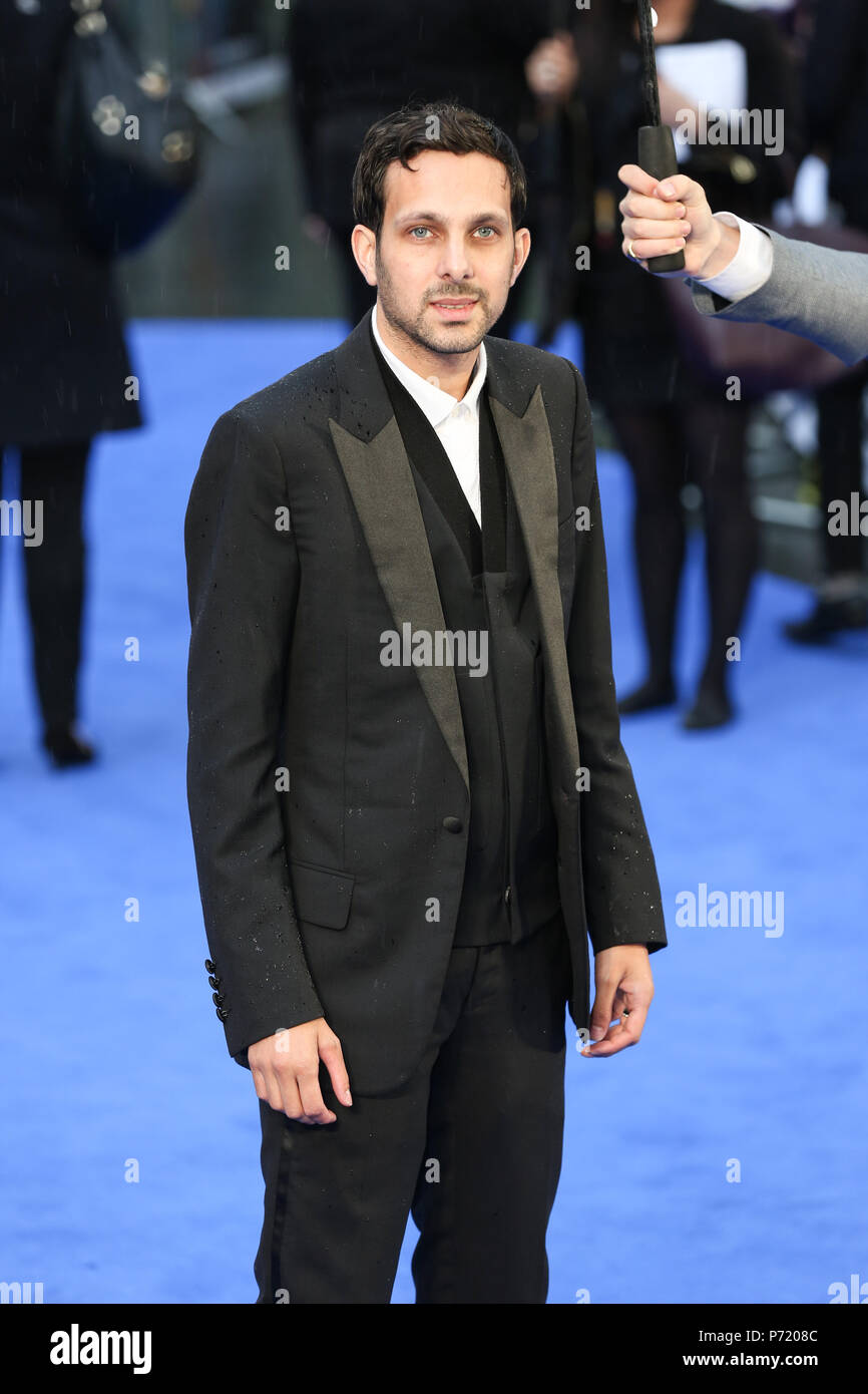 London, UK, 12 May 2014,Dynamo attends UK premiere of 'X-Men:Days of Future Past' at Odeon Leicester Square. Mariusz Goslicki/Alamy Stock Photo