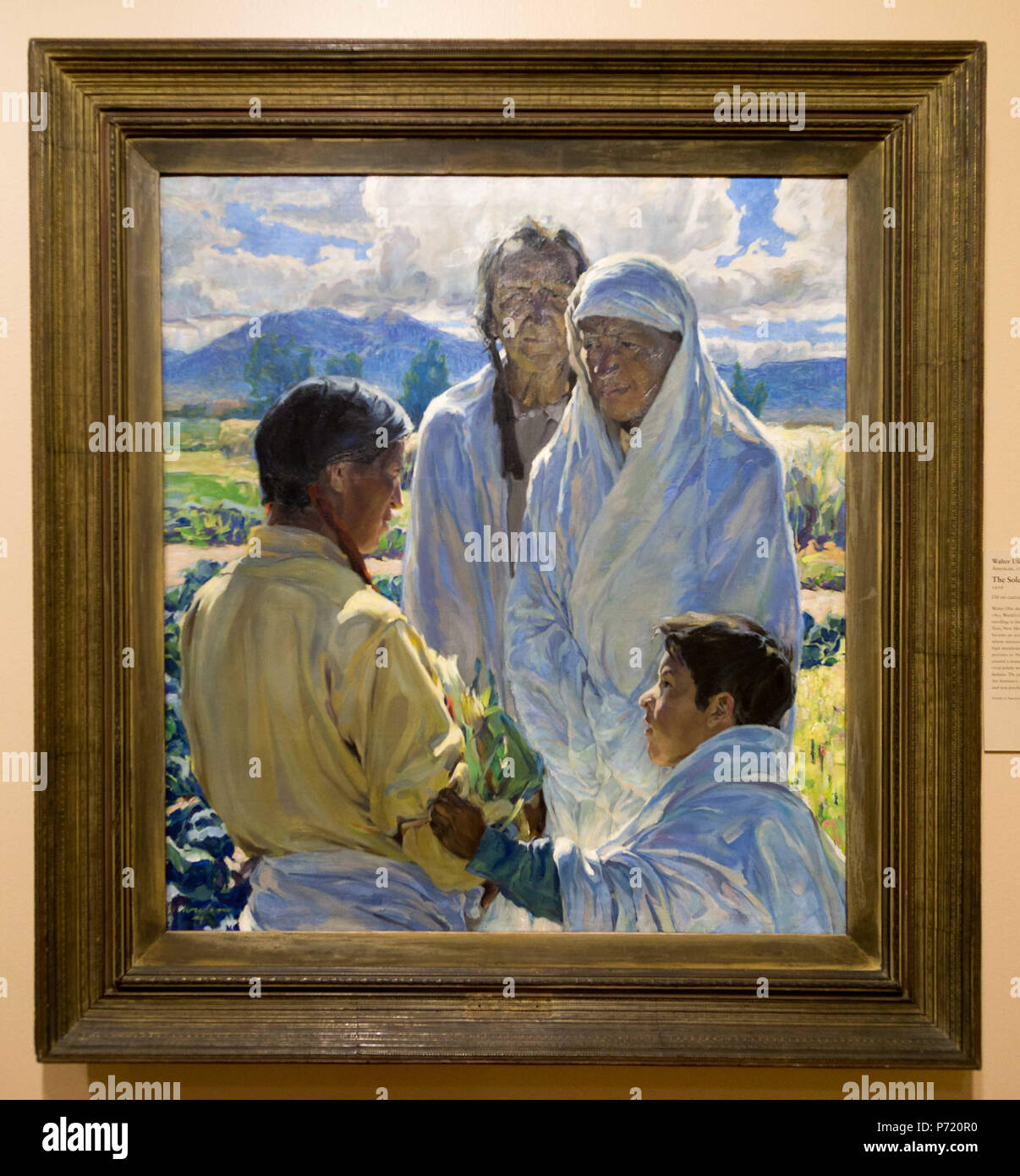 English The Solemn Pledge Taos Indians . 1916 12 Art Institute of