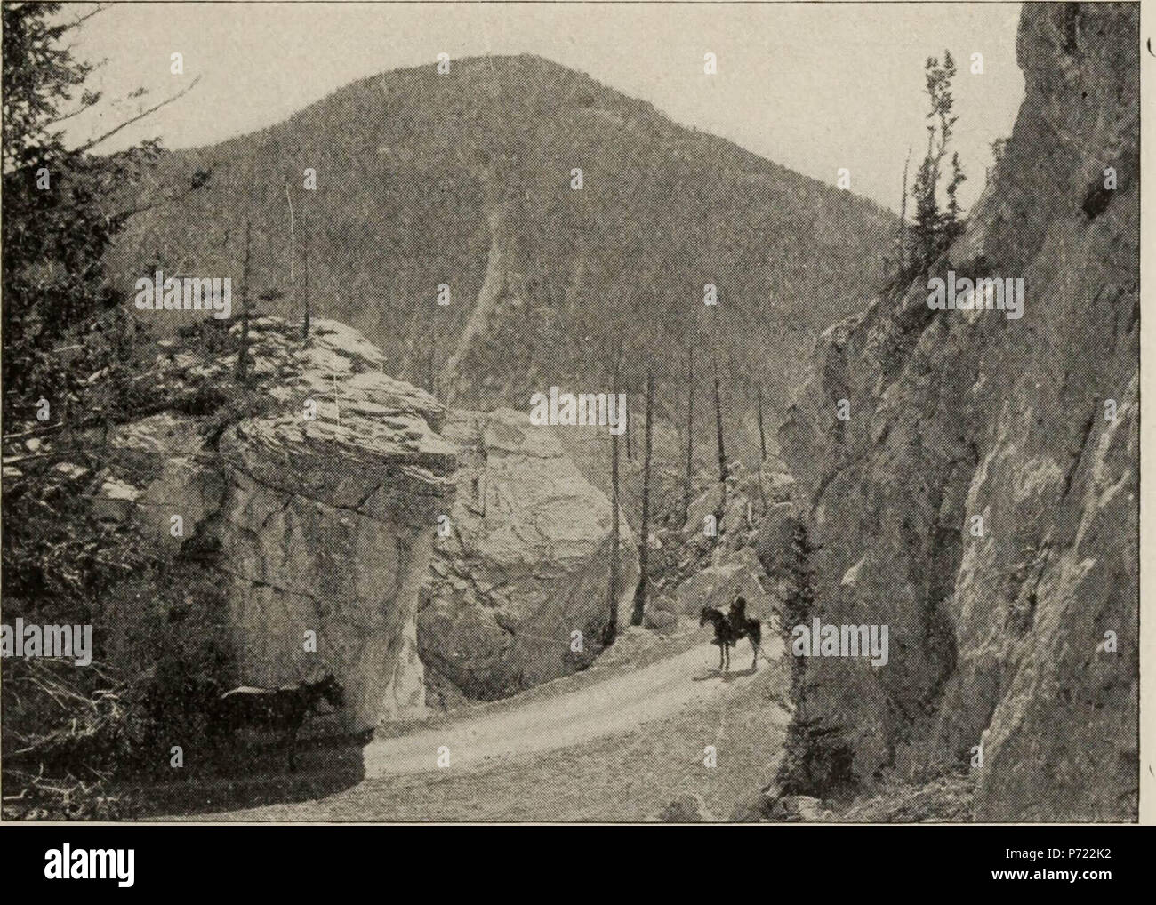 "Haynes' guide to Yellowstone Park" (1905 Stock Photo Alamy