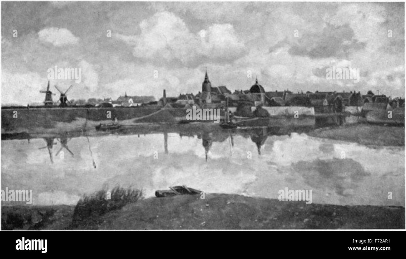 . Leerdam  Between 1869 and 1912 38 Leerdam by Nicolaas Bastert Stock Photo