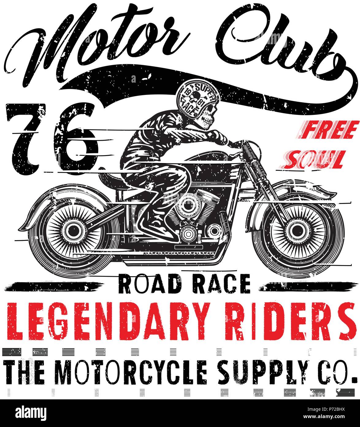 Vintage motorcycle 2024 t shirt