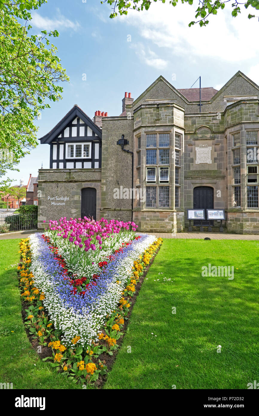 Lady Lever Art Gallery, Port Sunlight Village, Lower Rd, Bebington, Wirral, North West England, UK, CH62 5EQ Stock Photo