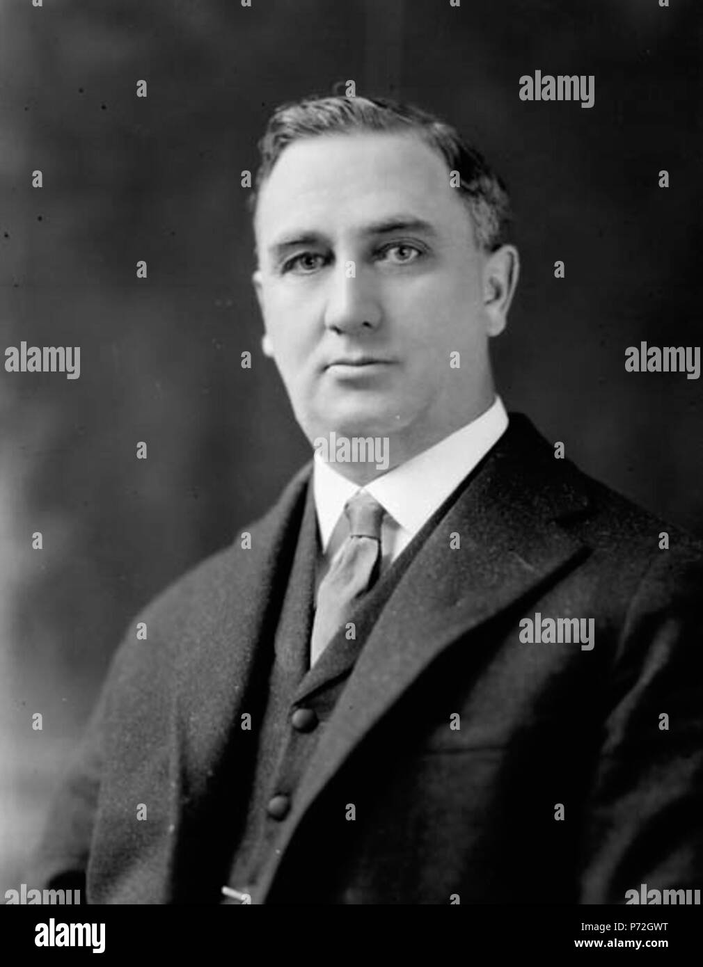 Robertson, Gideon Decker Hon. (Senator) Aug. 26, 1874 - Aug. 5, 1933. May 1922 13 Gideon Robertson Stock Photo
