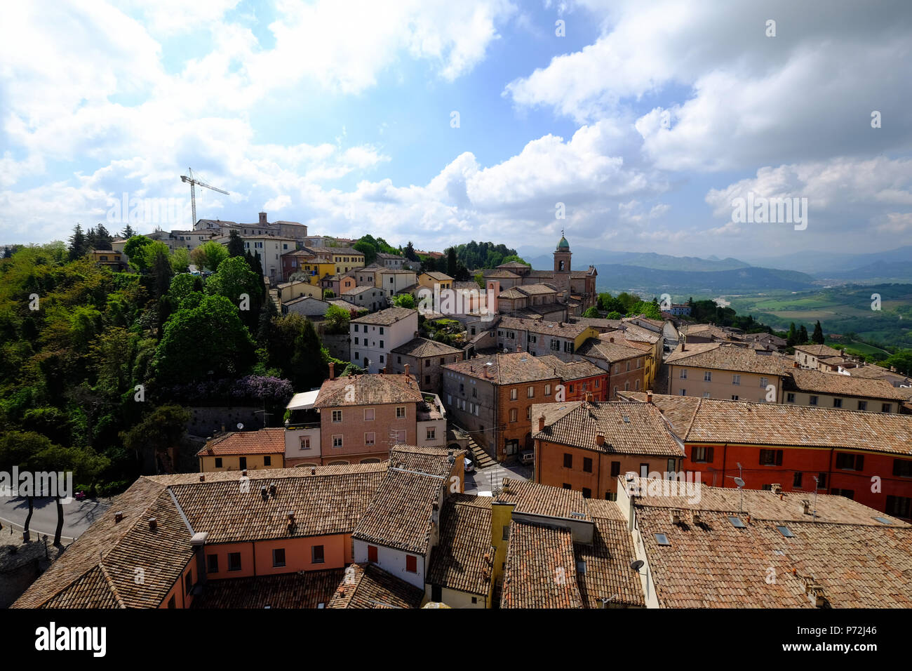 Verucchio rimini italy view town hi-res stock photography and images ...