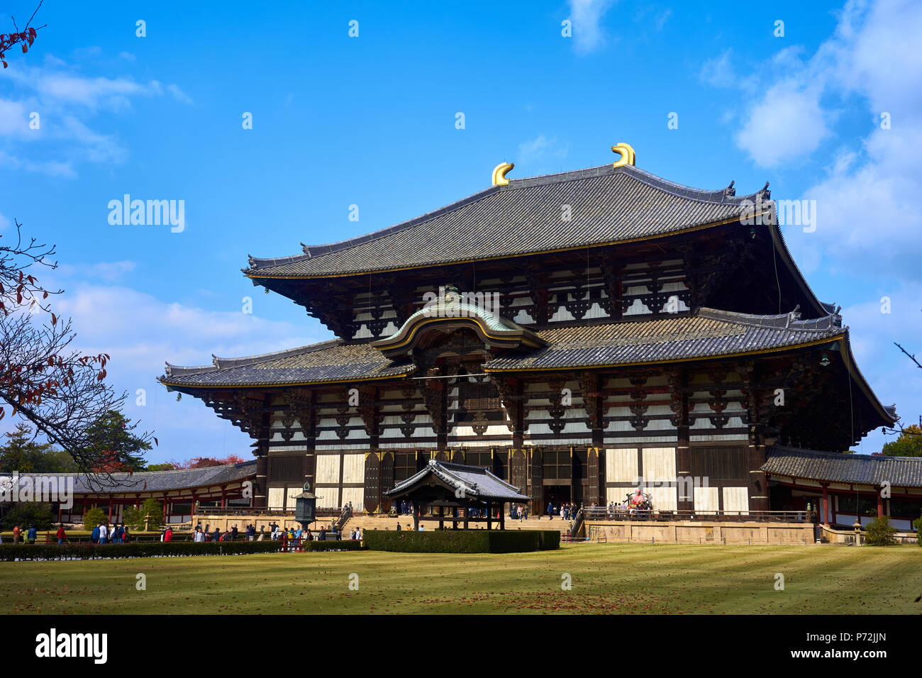 Todaiji Temple, UNESCO World Heritage Sit, Nara, Honshu, Japan, Asia Stock Photo