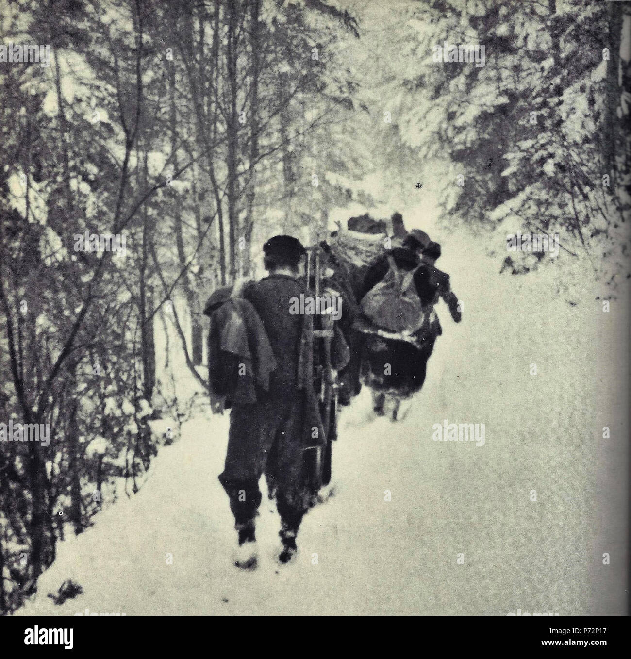 40 Pohod 14. divizije po Paškem Kozjaku Stock Photo Alamy