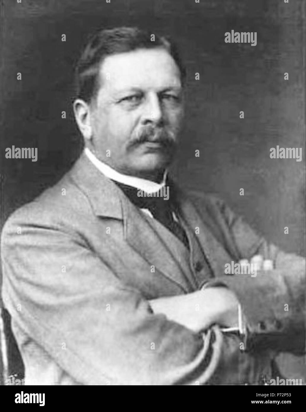 English: Danish industrialist, engineer, and politician, MP Alexander Foss (1858-1925) . Unknown date 8 Alexander Foss Stock Photo