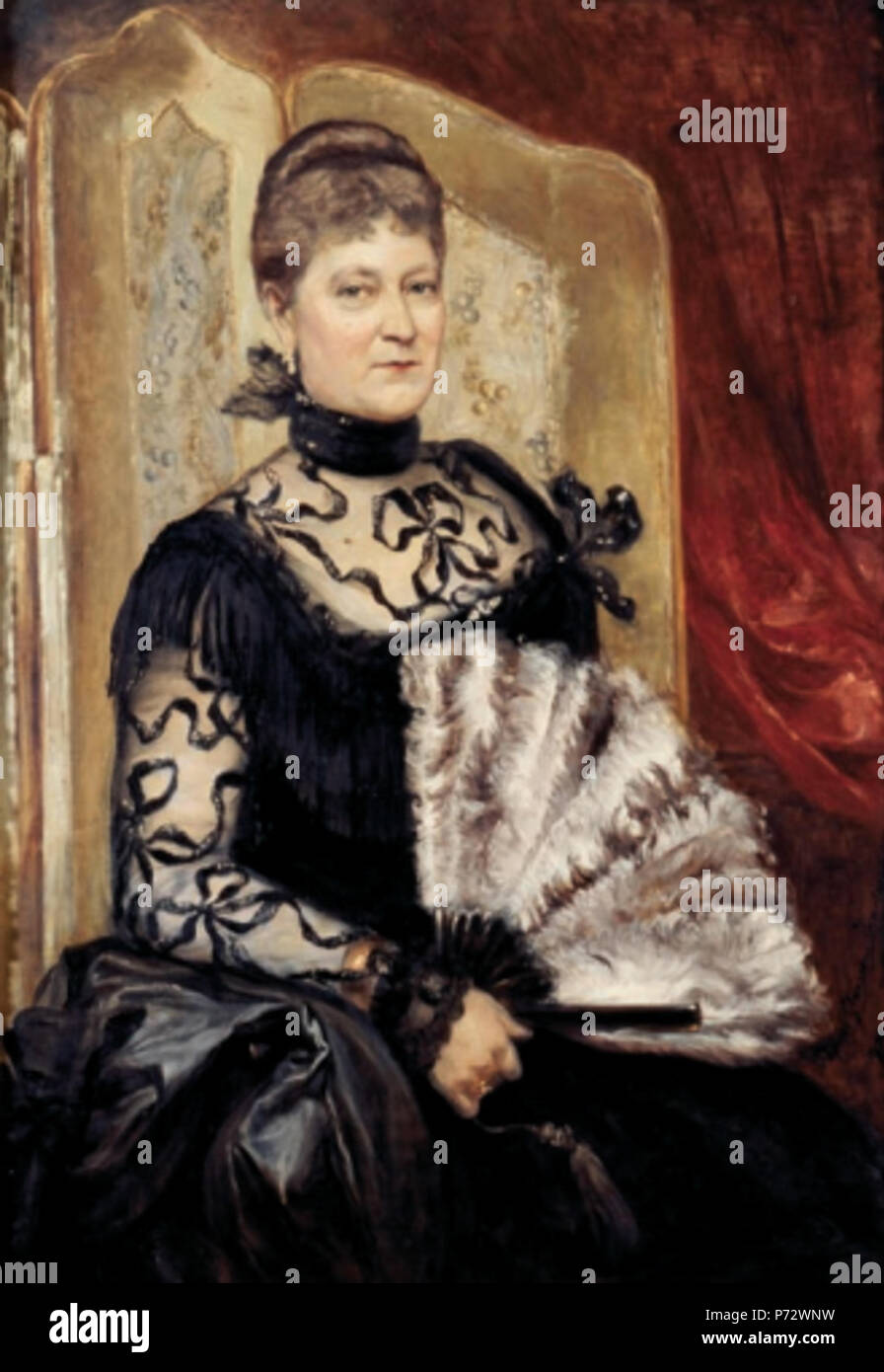 222 Thérèse Glaesener-Hartmann, Portrait de Madame Salentiny (1902)-102 Stock Photo