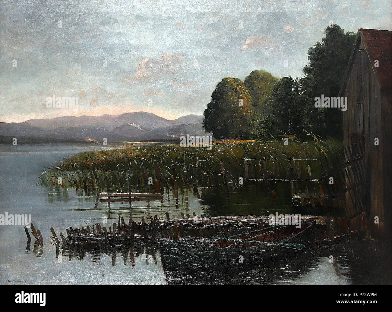 7 Adolf Schwarz Am Wörthersee Stock Photo