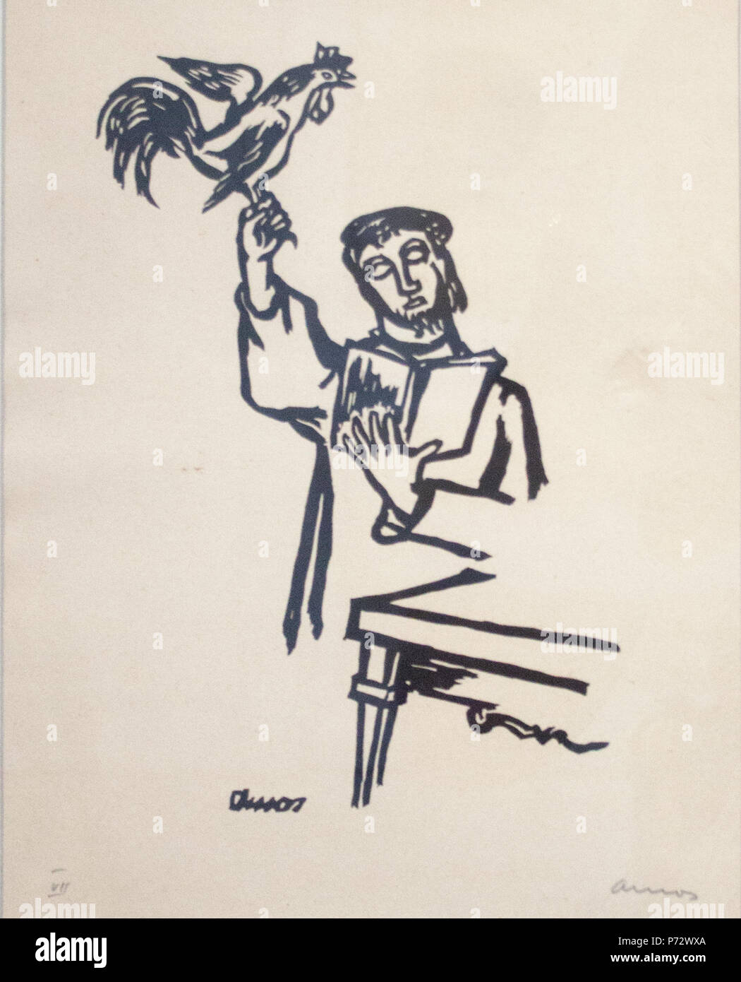 22 Imre Ámos - Holidays Stock Photo