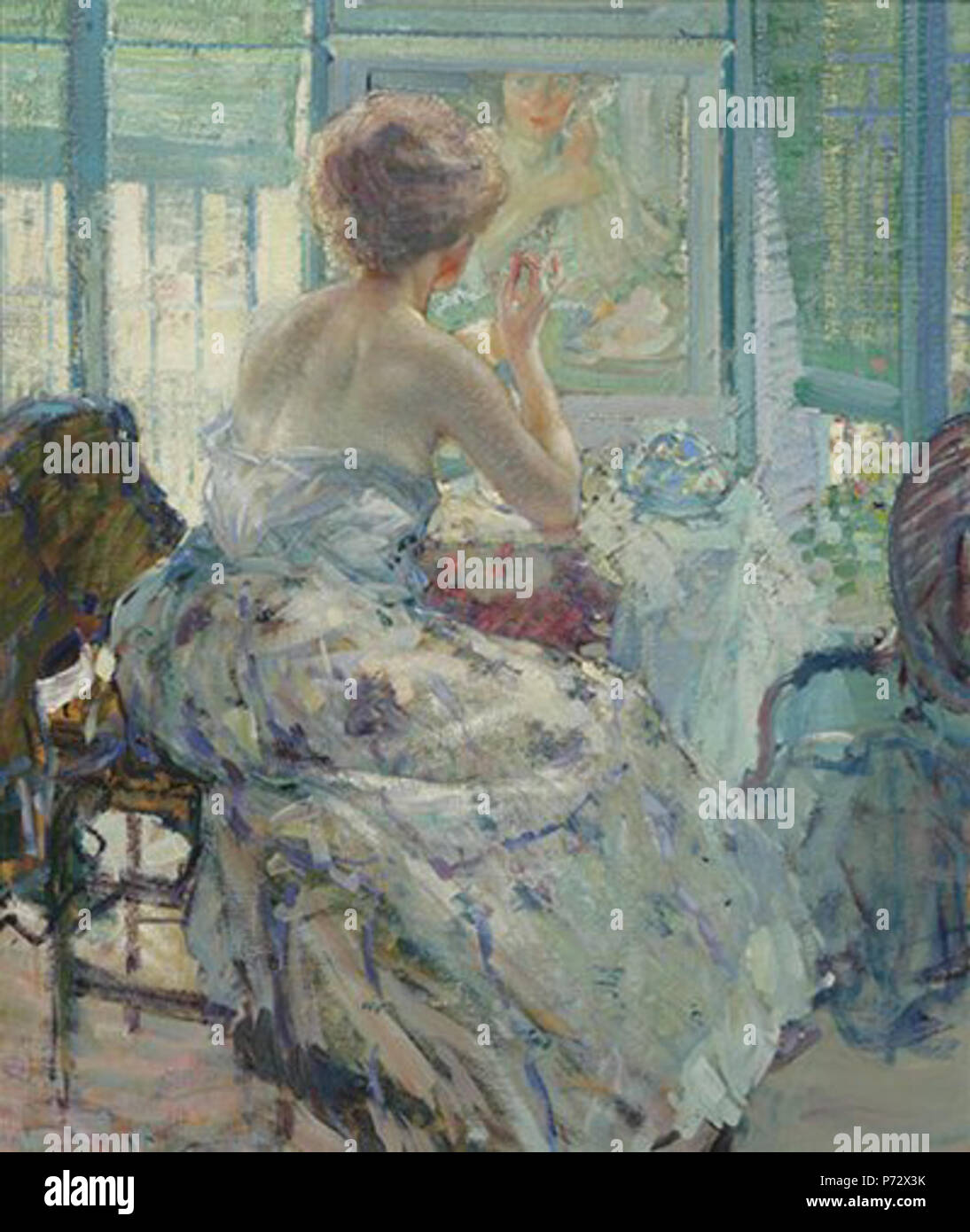 真作】絵画小松和子油彩6号少女個展多数開催名品T67