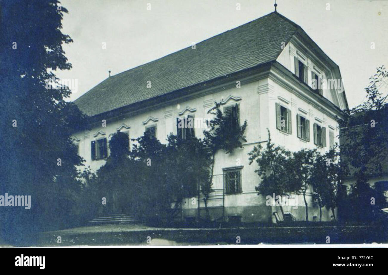 20 Hiša Ivana Tavčarja 1910-40 Stock Photo