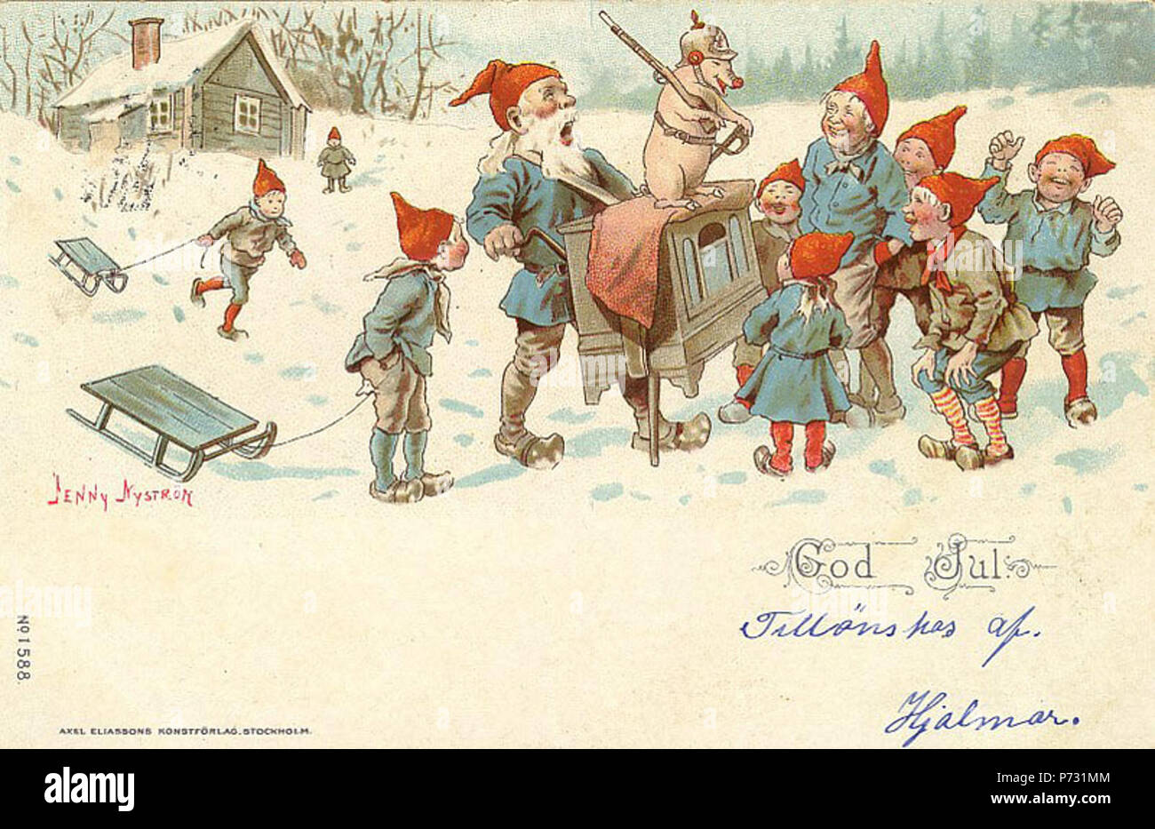 God Jul.! ( ). English Jenny Nystrom. God Jul. before 1946 37 Nystrom
