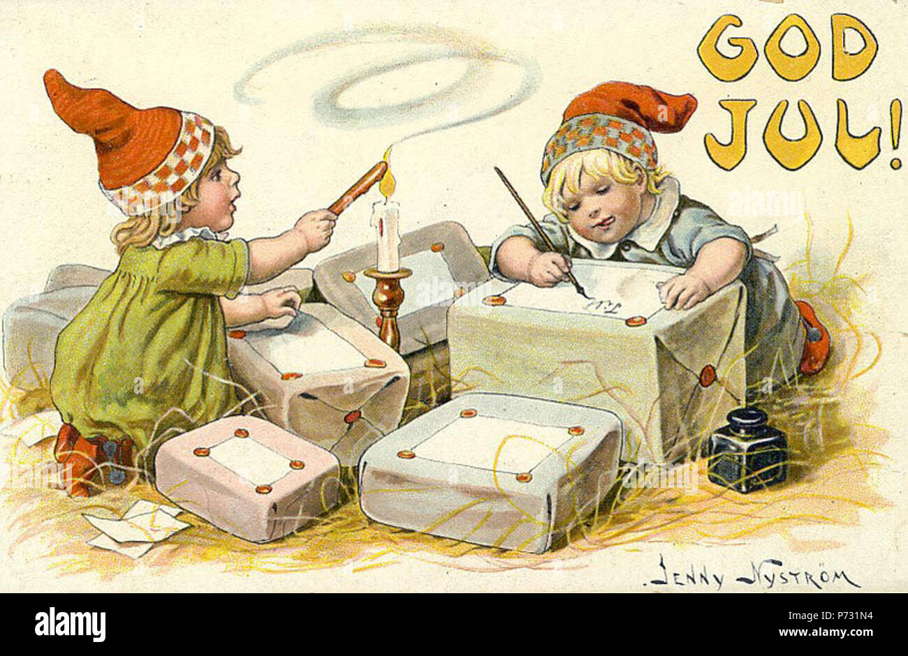 God Jul.! ( ). English Jenny Nystrom. God Jul. before 1946 37 Nystrom