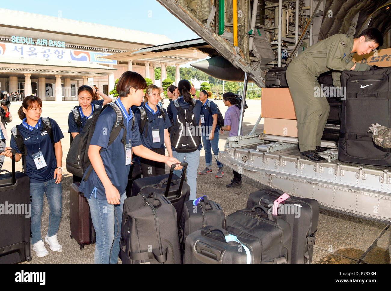 Korean Air Military Baggage 2024 www.myteluguroots