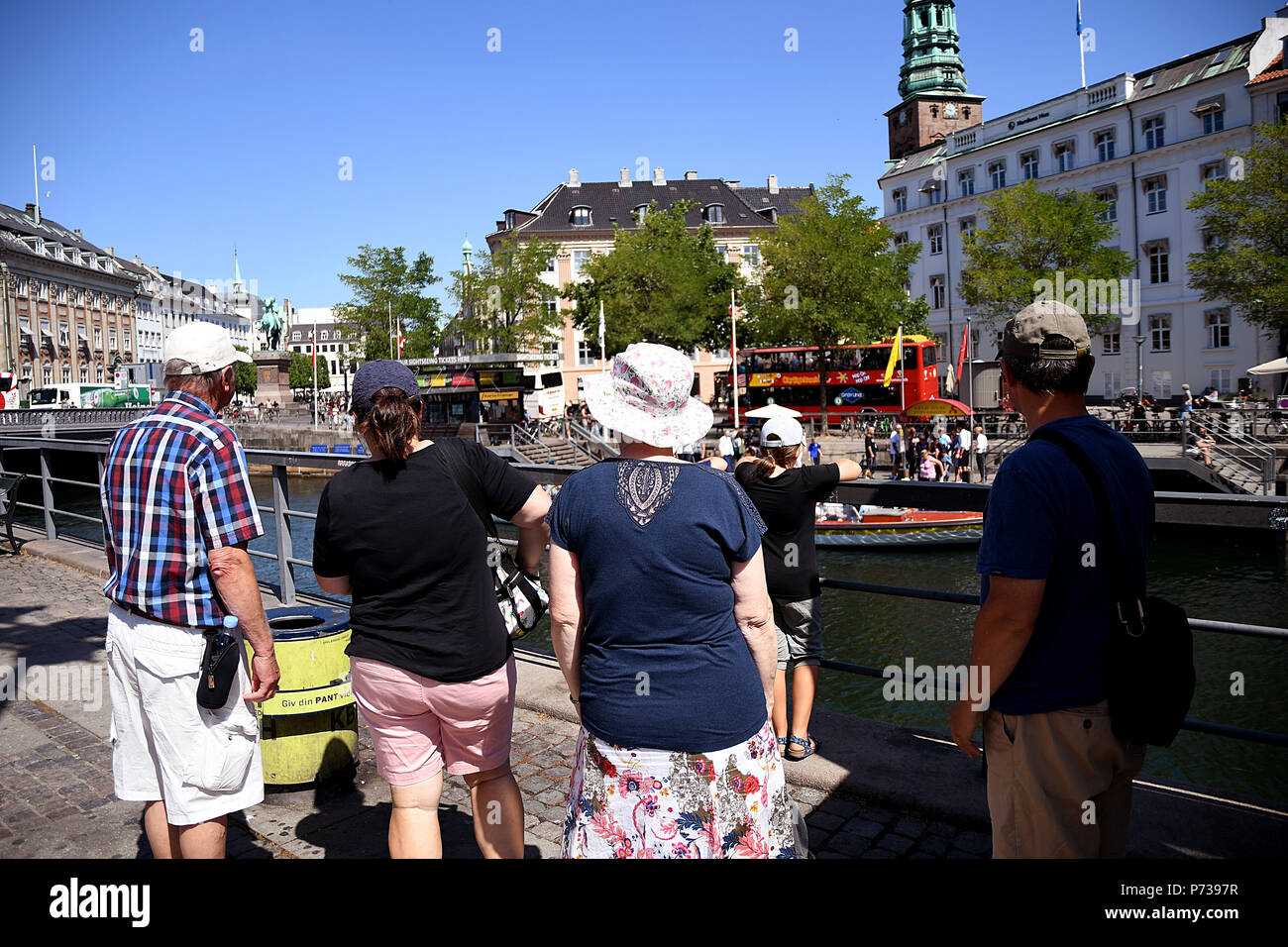 Copenhagen/Denmark 04 jULY 2018 Danish weather tourists are puring to Copenhagen in month of