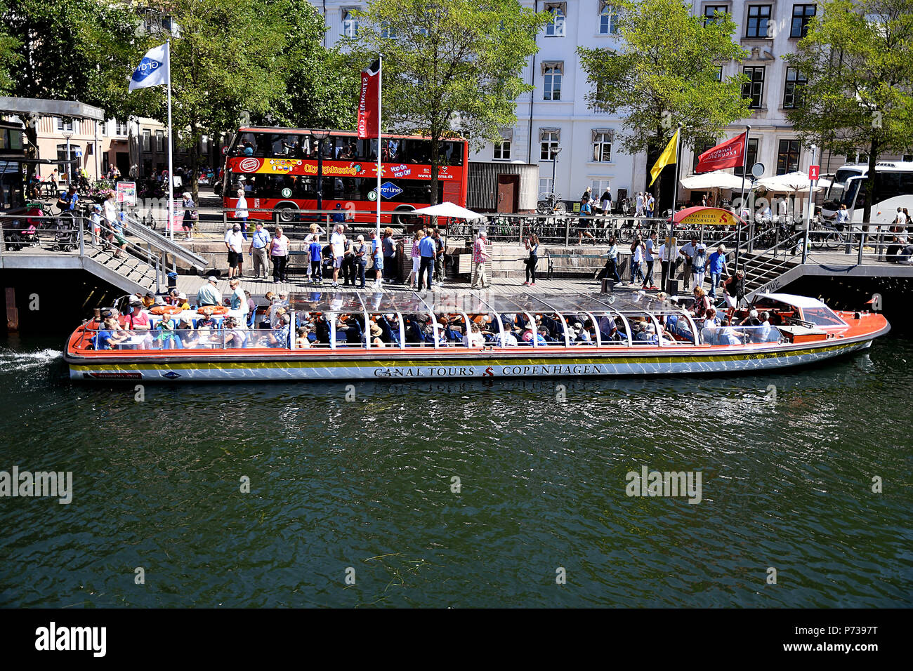 Copenhagen/Denmark 04 jULY 2018 Danish weather tourists are puring to Copenhagen in month of