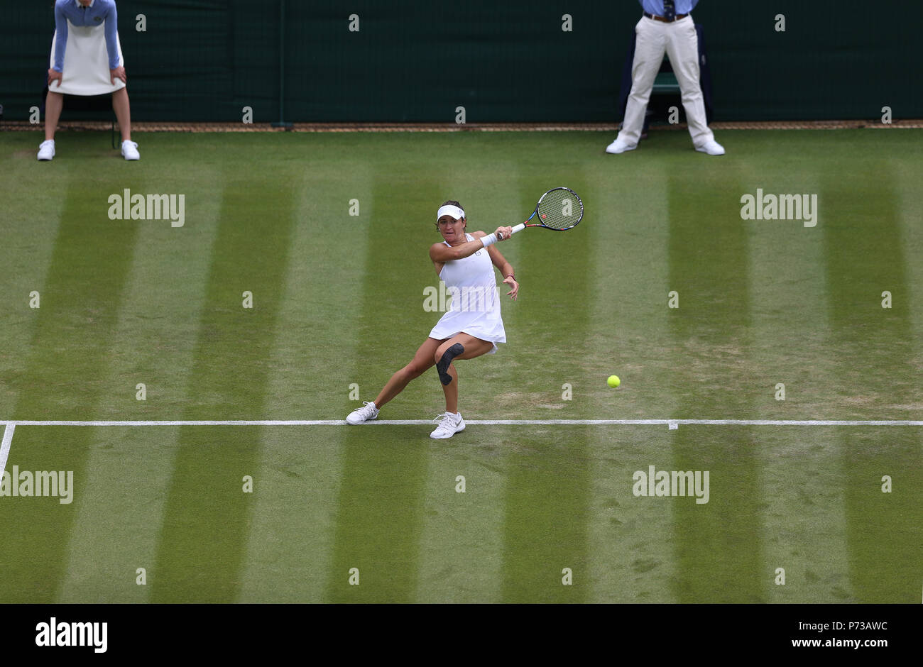 London, UK. 4th July 2018, All England Lawn Tennis and Croquet Club