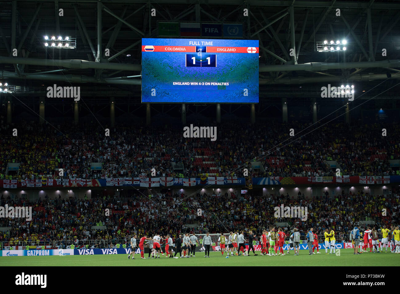 colombia soccer game score