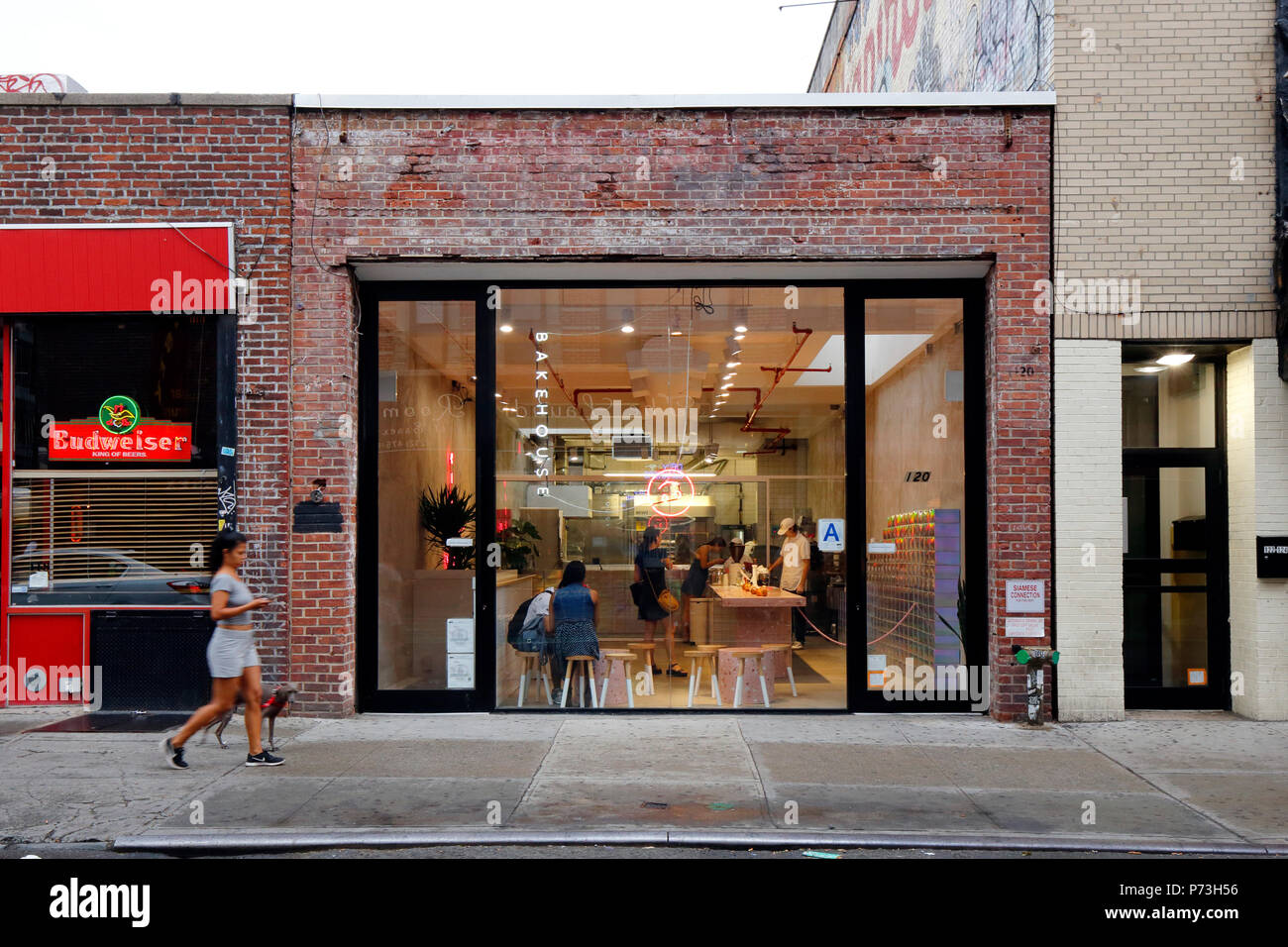 Supermoon Bakehouse, 120 Rivington St, New York, NY. exterior