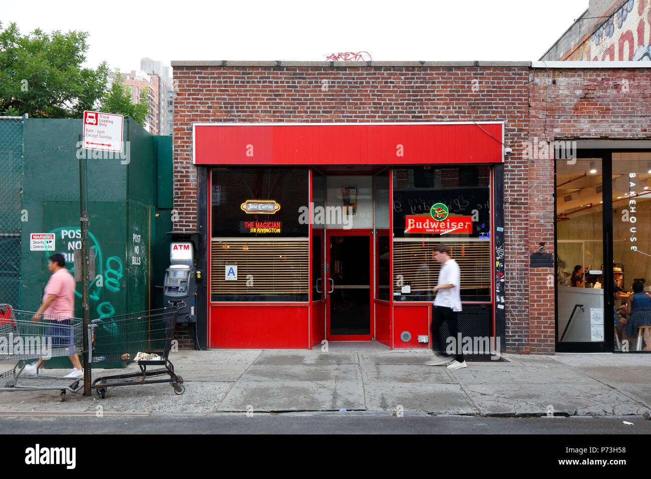 The Magician, 118 Rivington St, New York, NY. exterior storefront of a ...