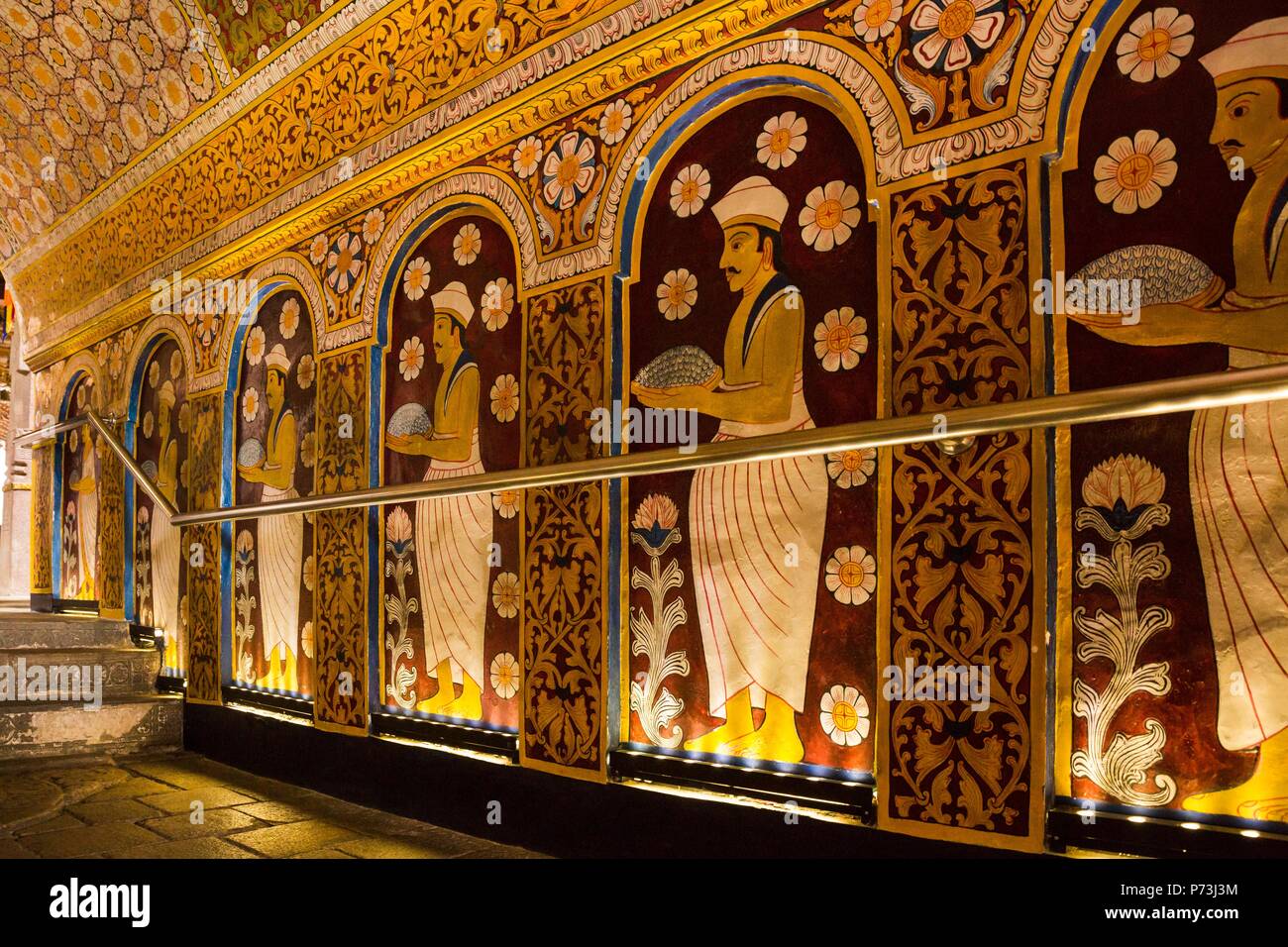 Entrance, Sri Dalada Maligawa (Temple of the Sacred Tooth Relic of Lord Buddha), Kandy, Sri