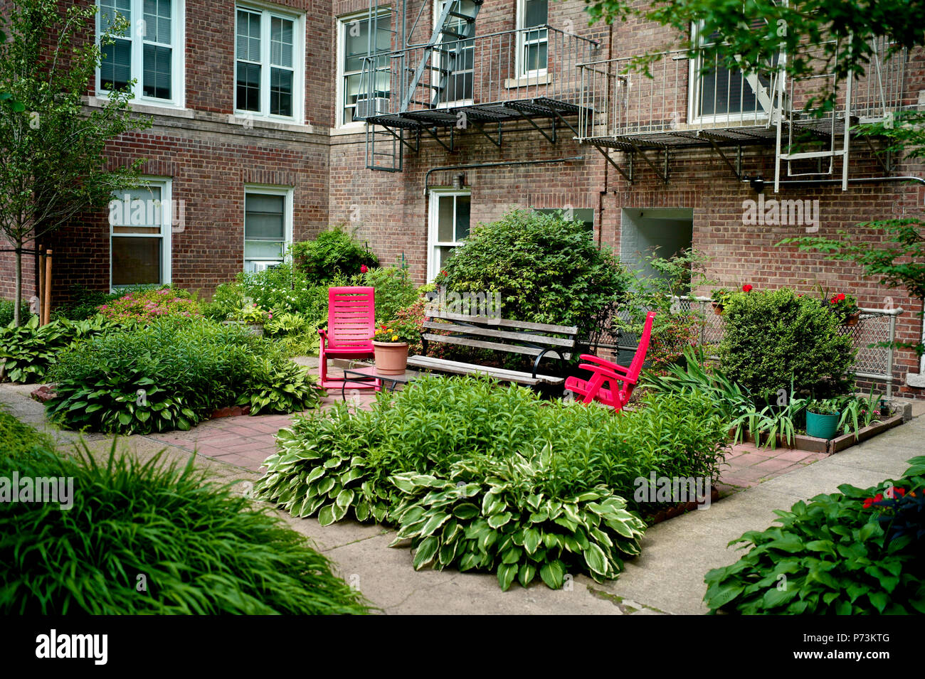 Built as a cooperative in 1922, Hawthorne Court was designed by