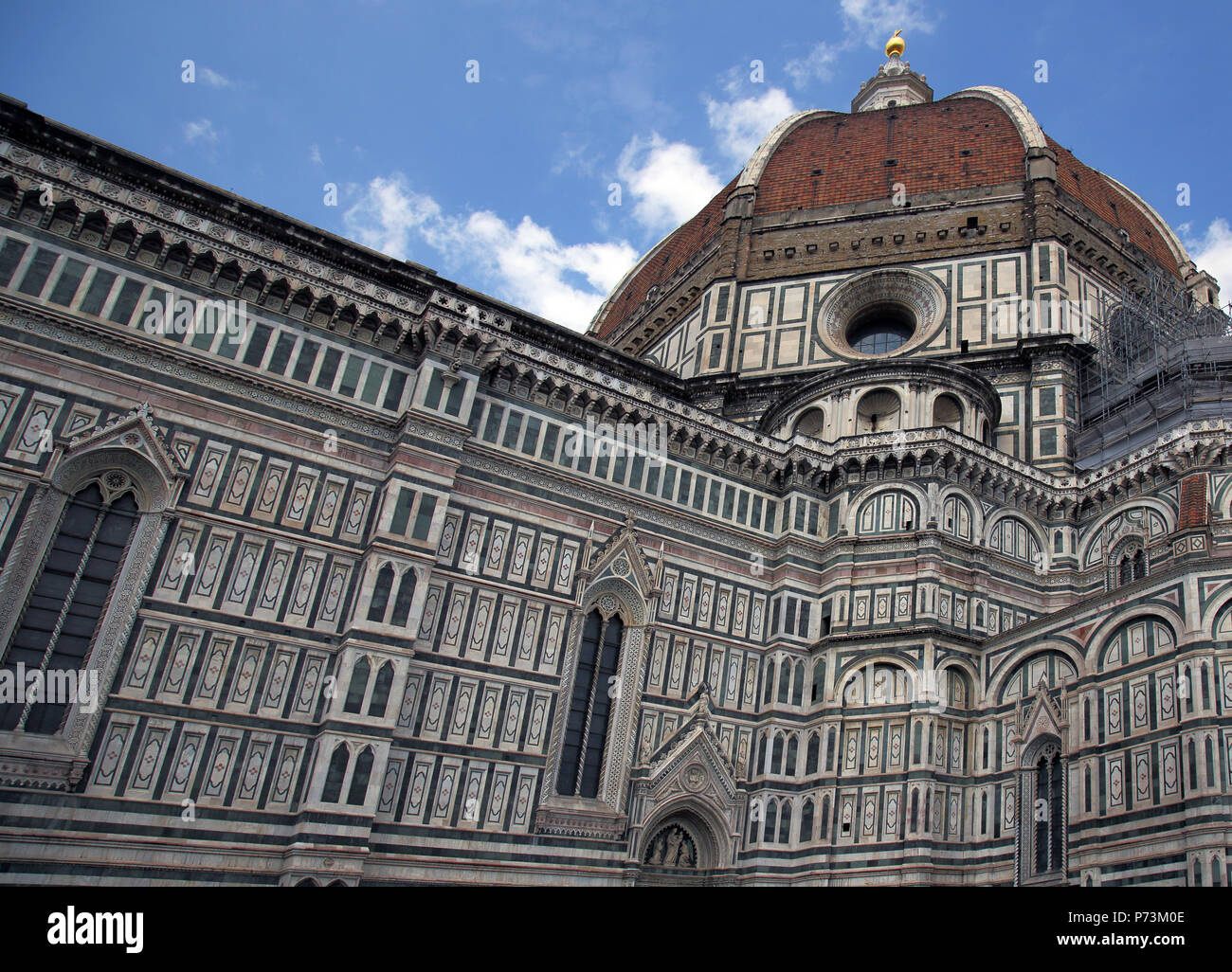 the duomo or cathedral of santa maria del fiore and its famous ...