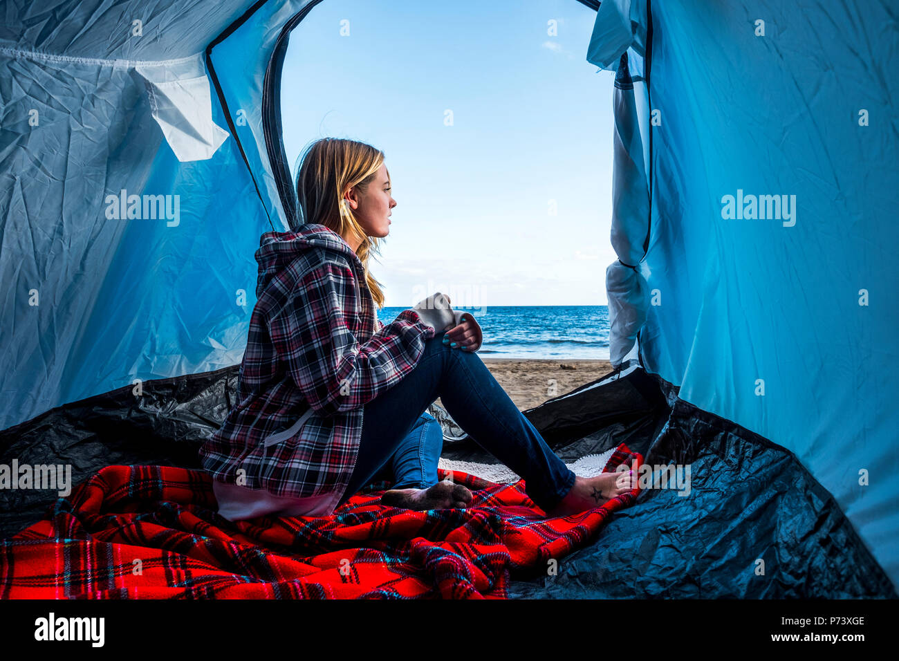 tent at the camping freedom alternative 
